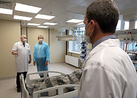 Реанимационное отделение Вологодской областной клинической больницы открылось после капитального ремонта