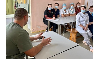 На повестке дня – ВИЧ-инфекция. Крайне важная тема для сотрудников больницы